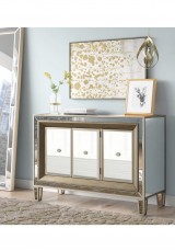 Elvi Mirrored Sideboard W120 Elvi Mirrored Sideboard W120